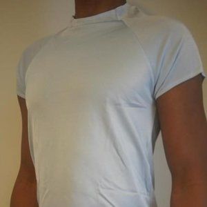 5 Light blue men's Gucci shirt